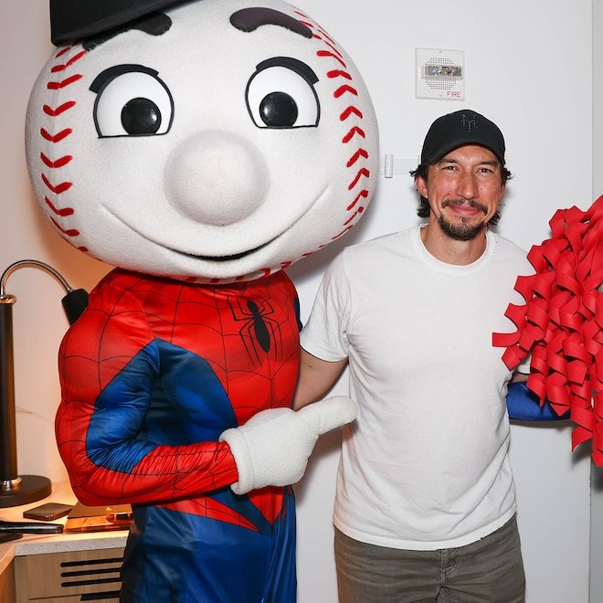 Adam Driver's Son Makes Extremely Rare Public Appearance at MLB Game