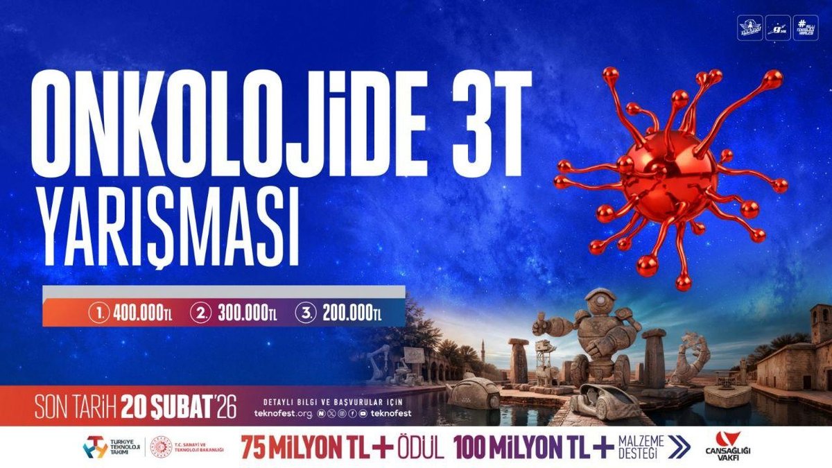 "Gelecekteki kanser tedavi yöntemleri: TEKNOFEST 2026'da yarışma heyecanı yaşıyor"