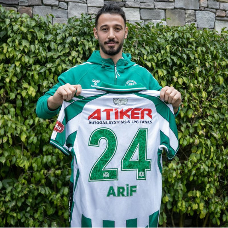 Konyaspor, Arif Boşluk'u sezonluk olarak kadrosuna kattı