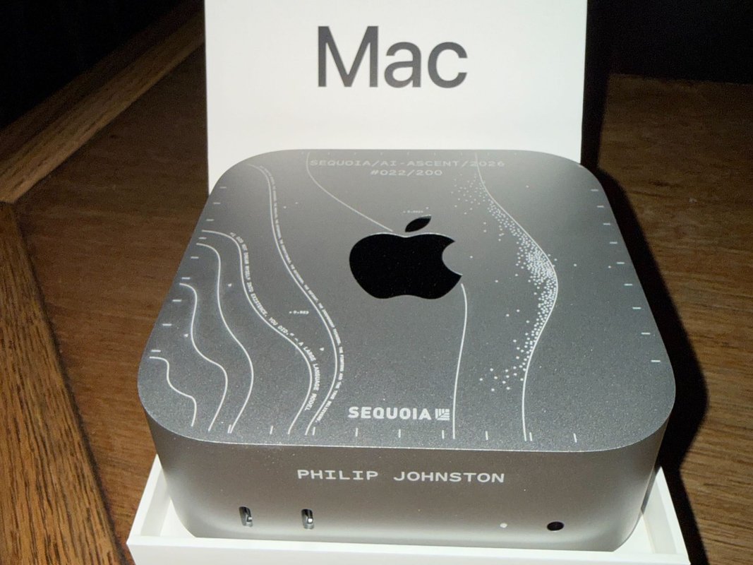 New tech status symbol alert: A Sequoia-engraved Mac Mini for your AI agent