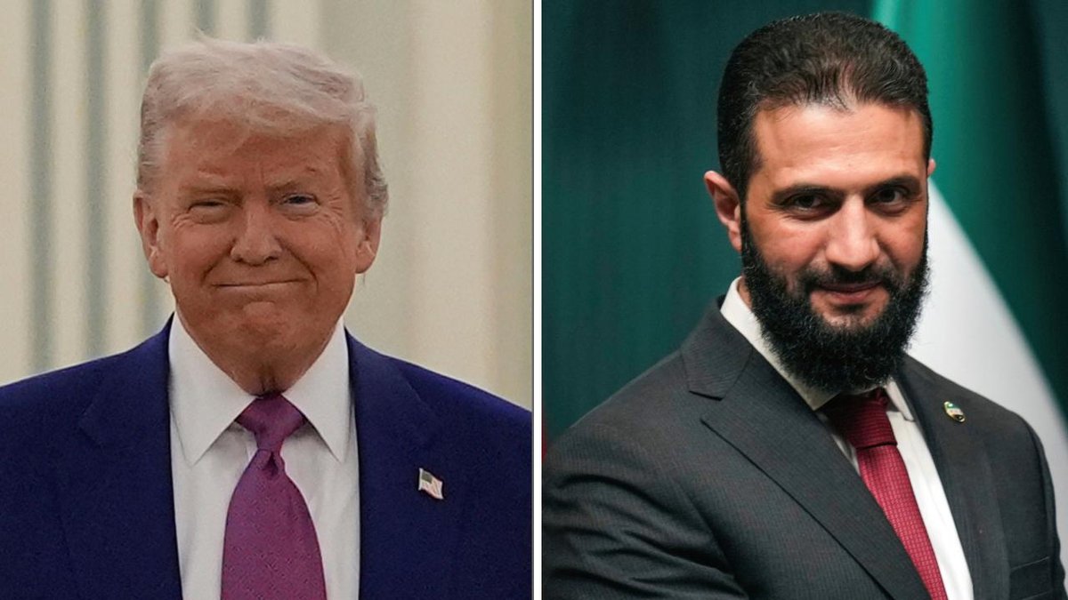 ABD Başkanı Trump: Suriye'nin lideriyle verimli bir toplantı yaptık