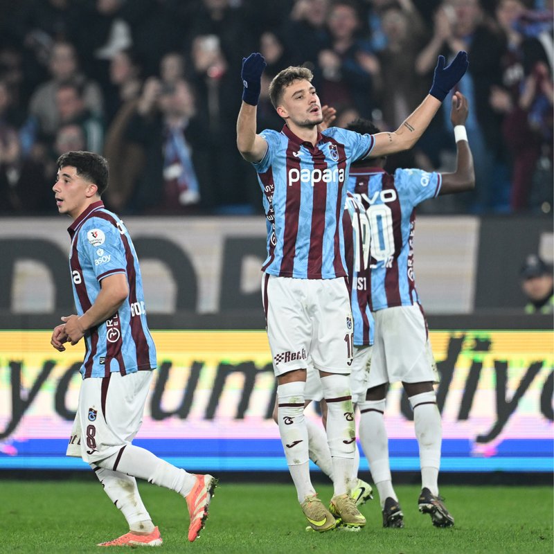 "Trabzonspor, Muçi ile zafer serisini sürdürüyor!"