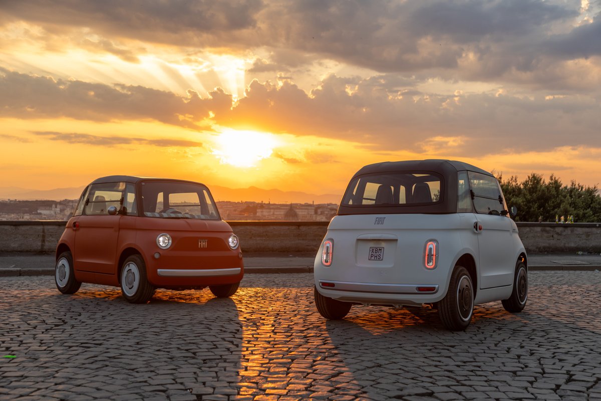 Fiat's tiny $14,000 EV is more golf cart than daily driver. Now it's coming to the US.