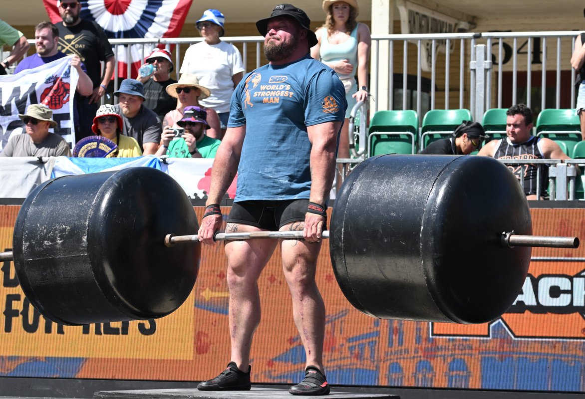 How to build strength and muscle in a: 15-minute workout, according to the World's Strongest Man