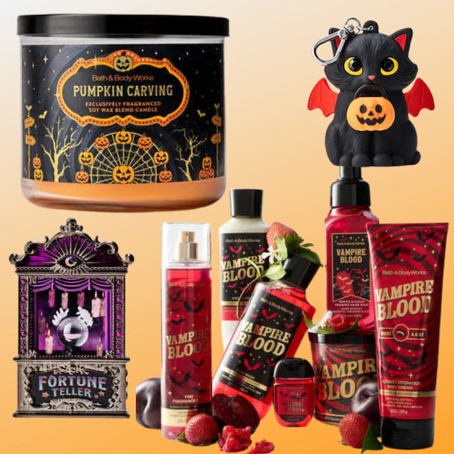 Code Orange! Bath & Body Works: Just Dropped Halloween Candles & Scents