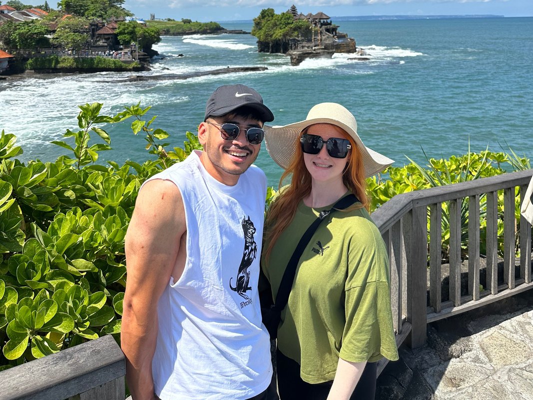 My partner and I took our first long, overseas trip together after dating for just 4 months. The risk paid off.