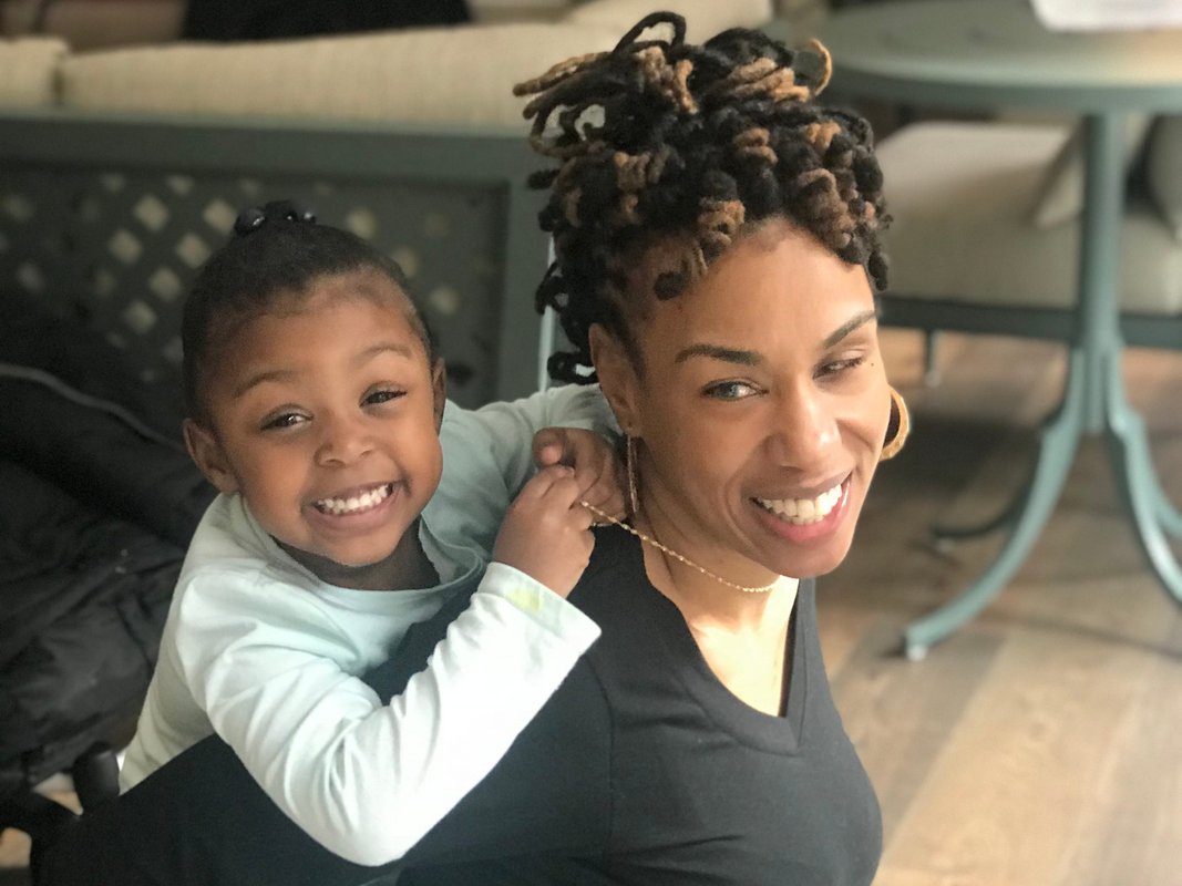I lost most of my vision after having my daughter. It didn't change the kind of mom I wanted to be.