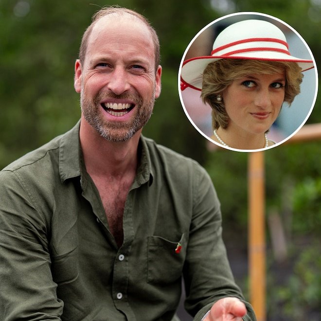 Prince William Shares Unseen Photo: of Princess Diana in Sweet Tribute