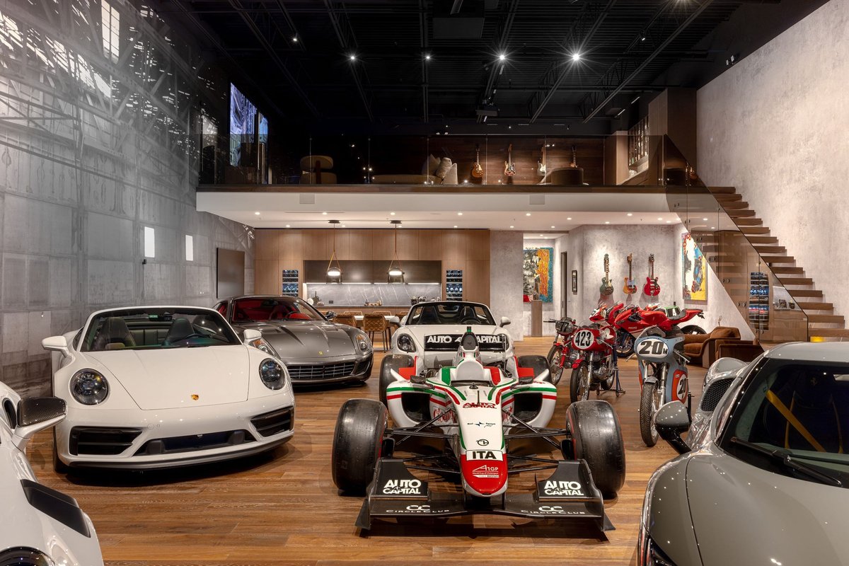 Wealthy collectors are buying condos just for their cars