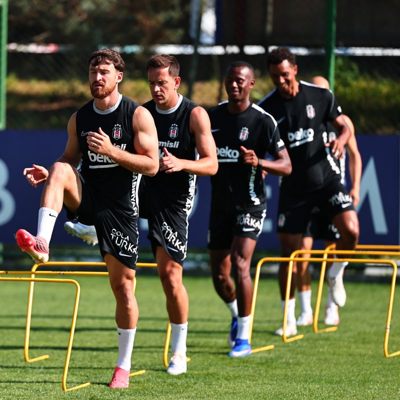 Beşiktaş, Midtjylland maçına hazır!