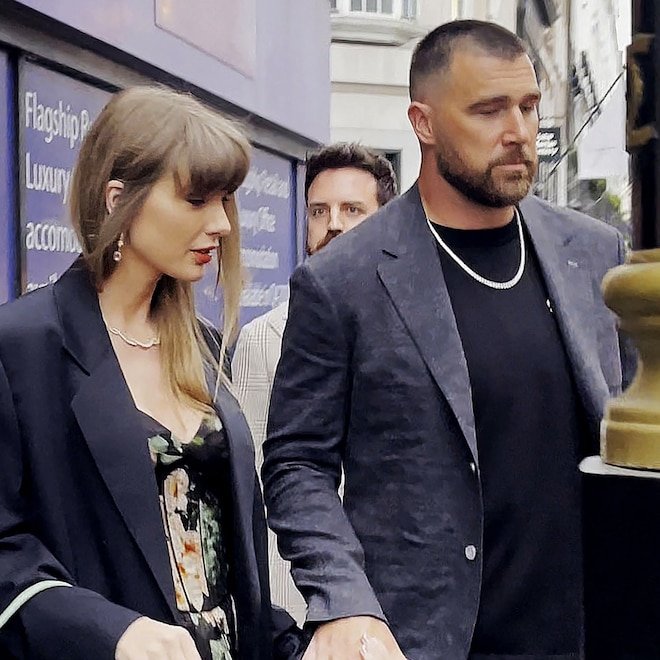 Taylor Swift & Travis Kelce Bring Love Story to London for Date Night