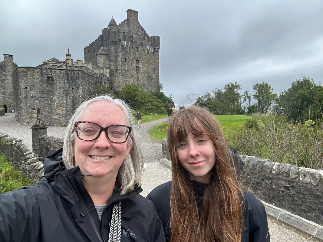 I took my teen on a group tour in Scotland. I worried she'd be out of place, but she proved how grown-up she is.