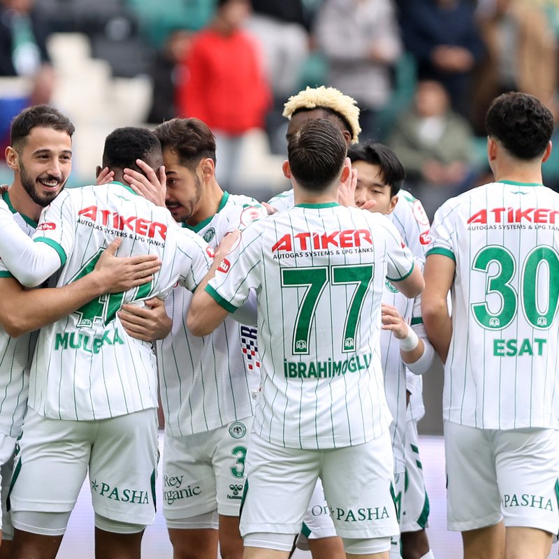 "Konyaspor, kupada gollerle dolu bir gösteri sergiledi!"