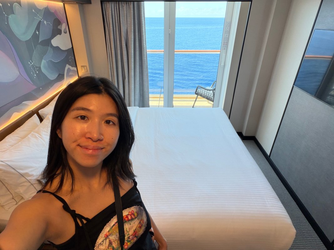 I stayed in a $2,850-per-person balcony cabin on Norwegian Cruise Line's newest ship. Here's what it's like.