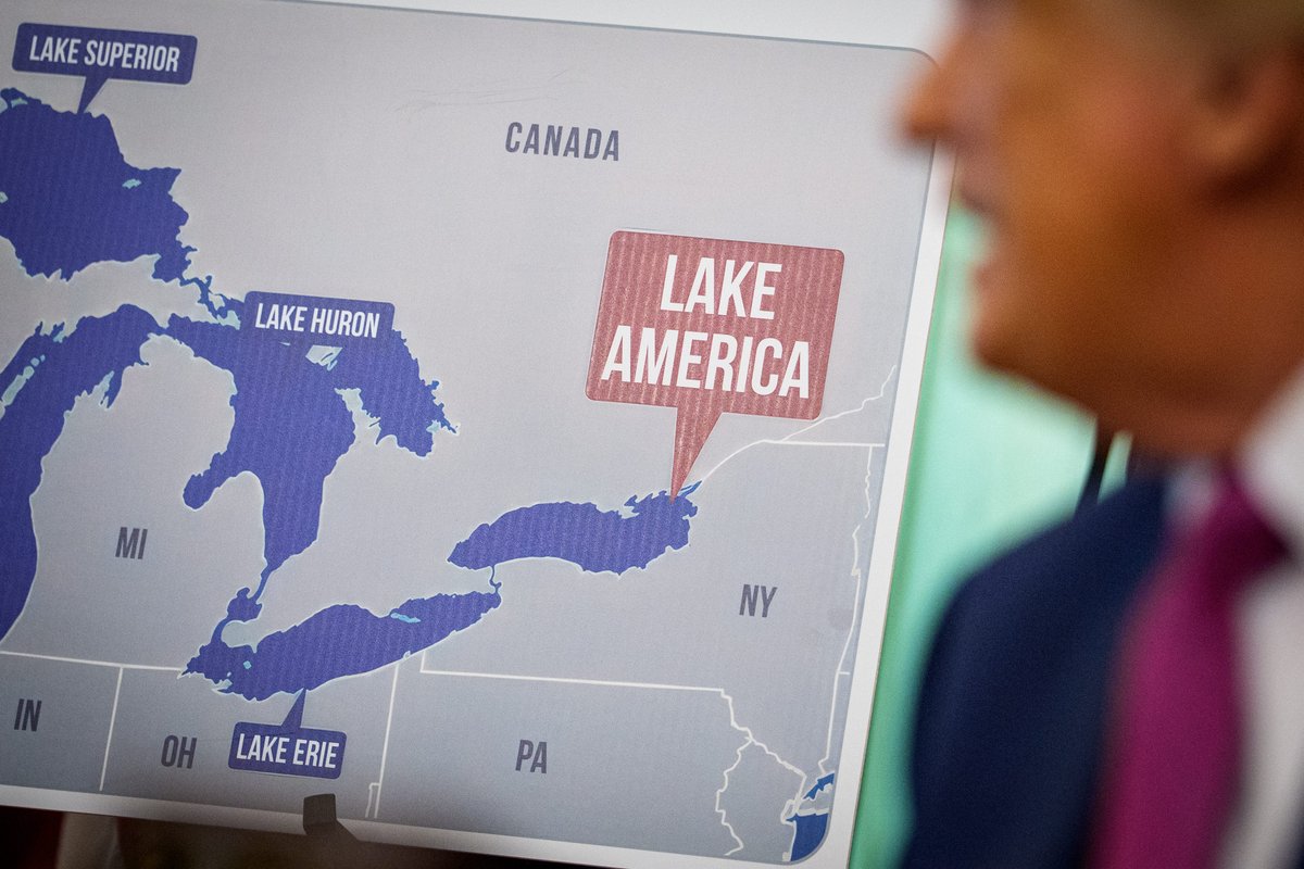 The internet has gone into full meme: mode over Trump's Lake Ontario name change