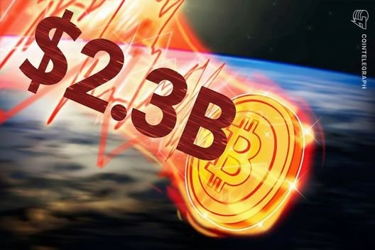 Bitcoin loses $2.3B in biggest crash since 2021 as capitulation continues: Analyst
