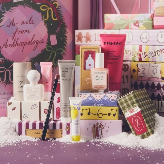 Anthropologie’s Beauty Advent Calendar Beat PSL Season to the Punch