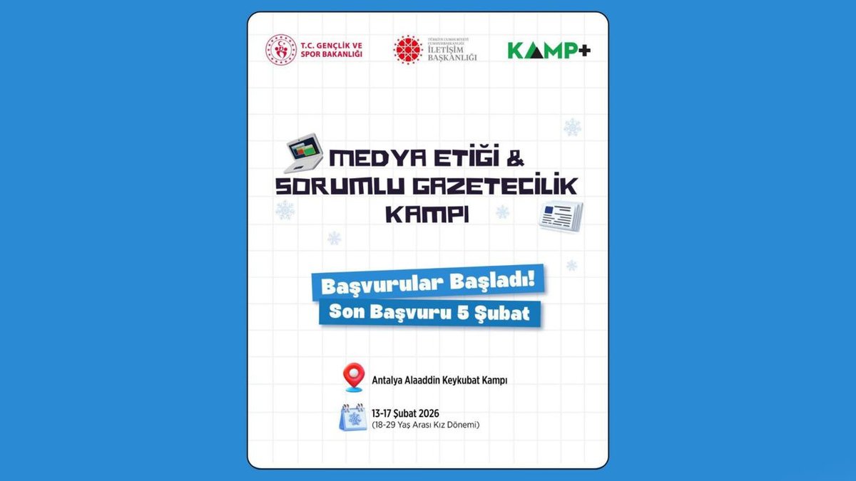 "Medya Etiği ve Sorumlu: Gazetecilik Programı İçin Başvurular Açıldı"