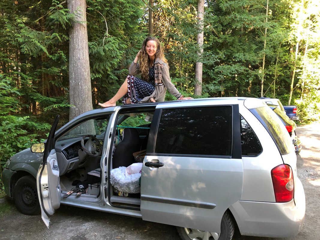 I bought a cheap minivan and lived out of it while getting my college degree — doing so helped me graduate debt-free