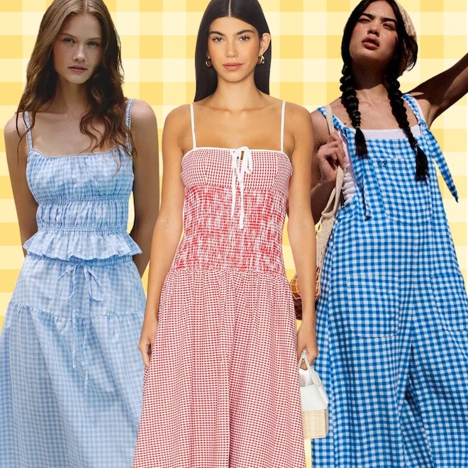 The Viral Fashion-Girl Way: to Wear Gingham Right Now