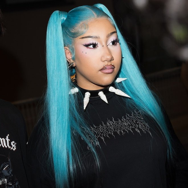 North West Shows Off Lip Piercings During Paris Fashion Week