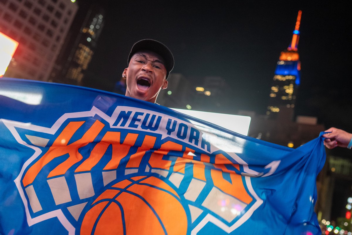 I'm not a sports fanatic. But the Knicks' championship was more than a sports story.