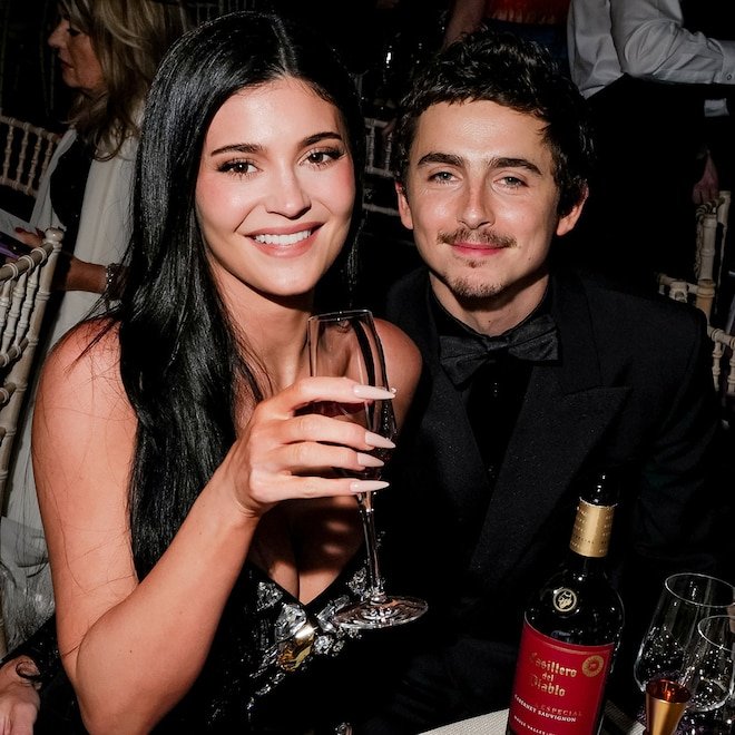 Kylie Jenner Reacts to: Timothée Chalamet's Awards Season Shoutouts