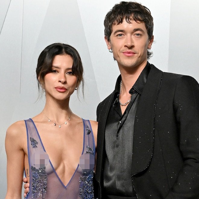 Tom Blyth Slams Critic Who Called Girlfriend's Sheer Dress "Vulgar"