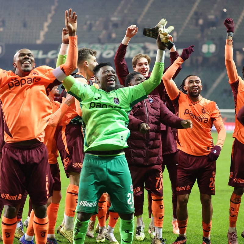 Trabzonspor, evinde 19 puan, deplasmanda ise 19 puan kazandı