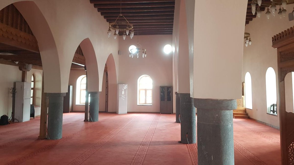 Depremde hasar gören 161 yıllık: cami bayram namazıyla ibadete açılacak