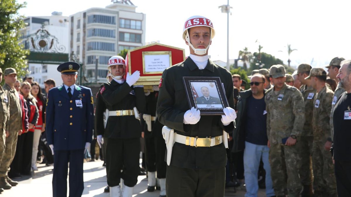 Şehit Talat Okur, Hatay'da sonsuzluğa uğurlandı