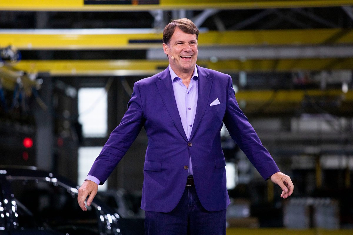 Ford's CEO said he chose to test-drive a Xiaomi and not a Tesla because the latter doesn't have an 'updated vehicle'