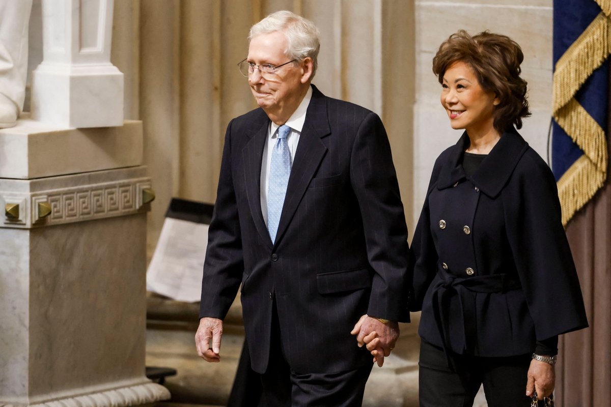 Inside the marriage of Sen. Mitch McConnell and his wife, former Transportation Secretary Elaine Chao