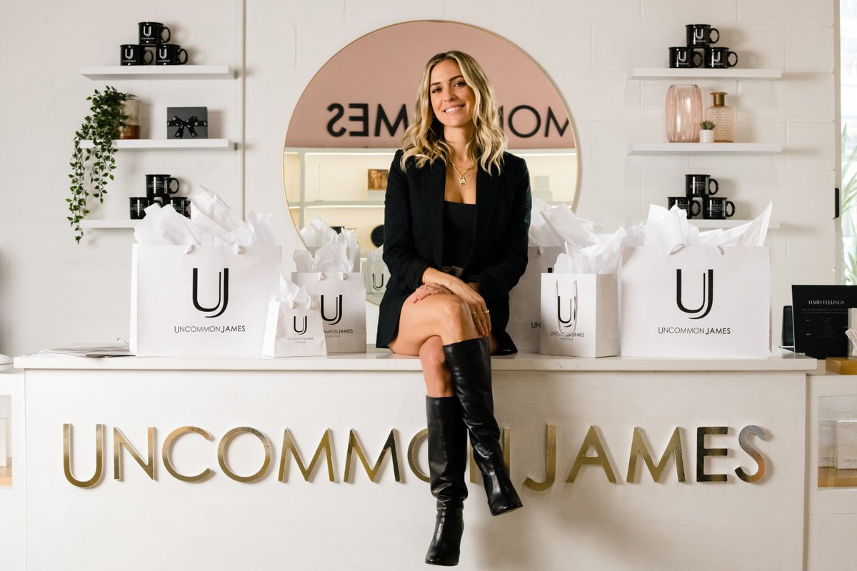 I'm Kristin Cavallari. I work from my kitchen counter, love leftover lunches, and hate the carpool line — here's my typical day.