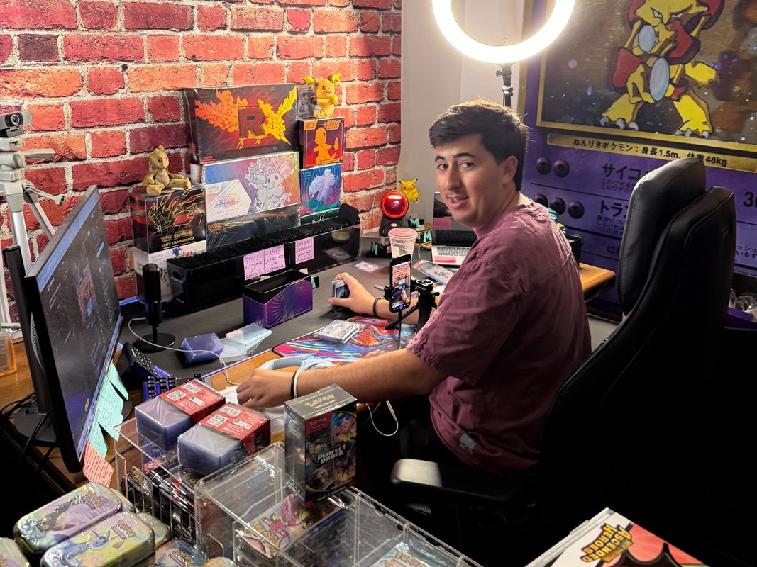 I dropped out of college to sell Pokémon cards full time. My business made $7.8 million in sales last year alone.