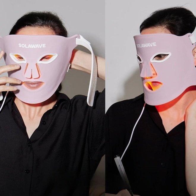 Score a Solawave Red Light: Mask for $140 Off (We're Serious)
