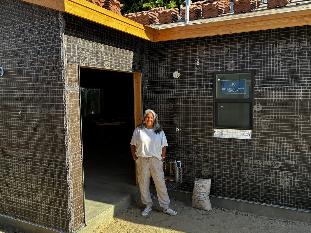 My mother wanted independence, not assisted living. So we're building her a 2-bedroom home in our backyard.