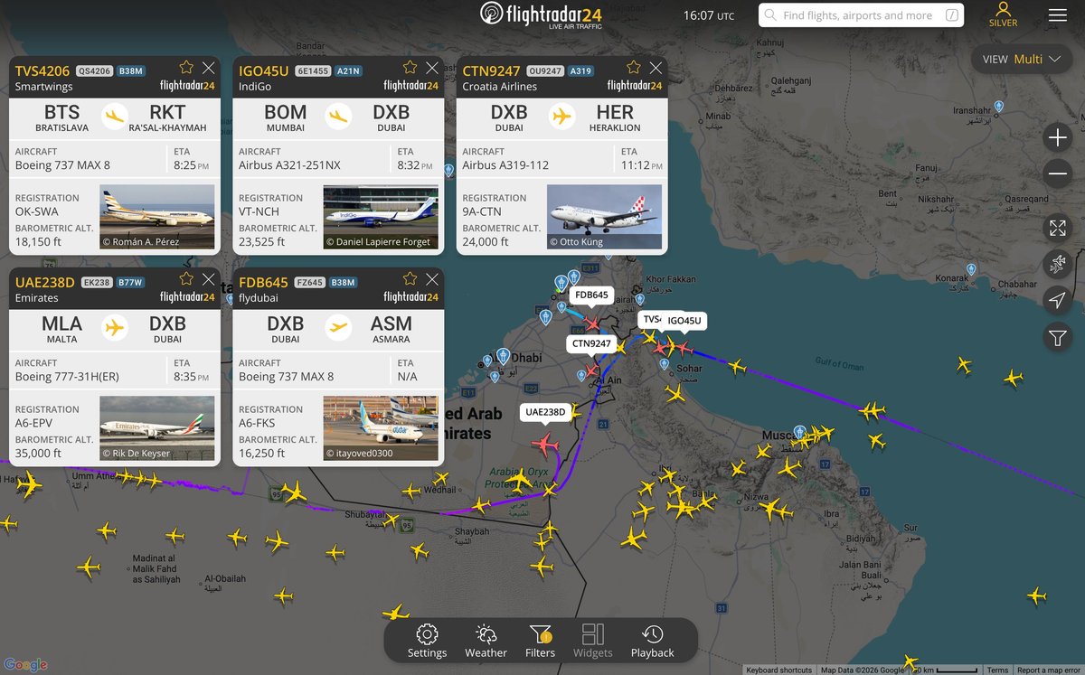 These airlines are sending rescue flights to the Middle East, where thousands of travelers remain stuck