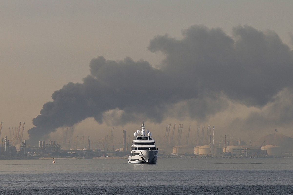 Photos show damage to major cities and tourist hotspots across the Middle East, from Dubai to Tehran