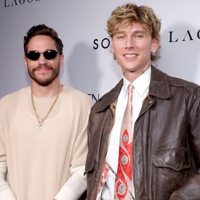 Pete Davidson Shows Off His Rap: Skills Onstage With Machine Gun Kelly