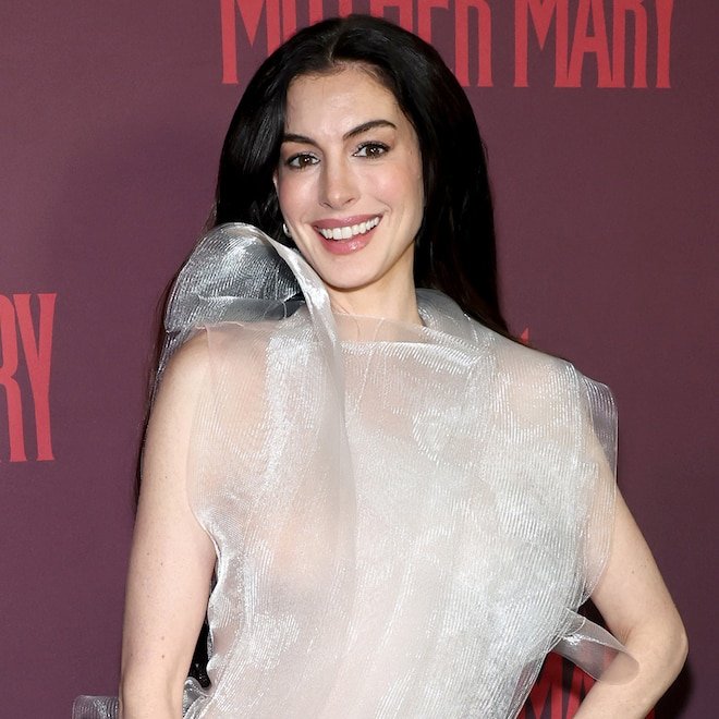 Anne Hathaway Wears $150,000 in Jewelry for Mother Mary Premiere