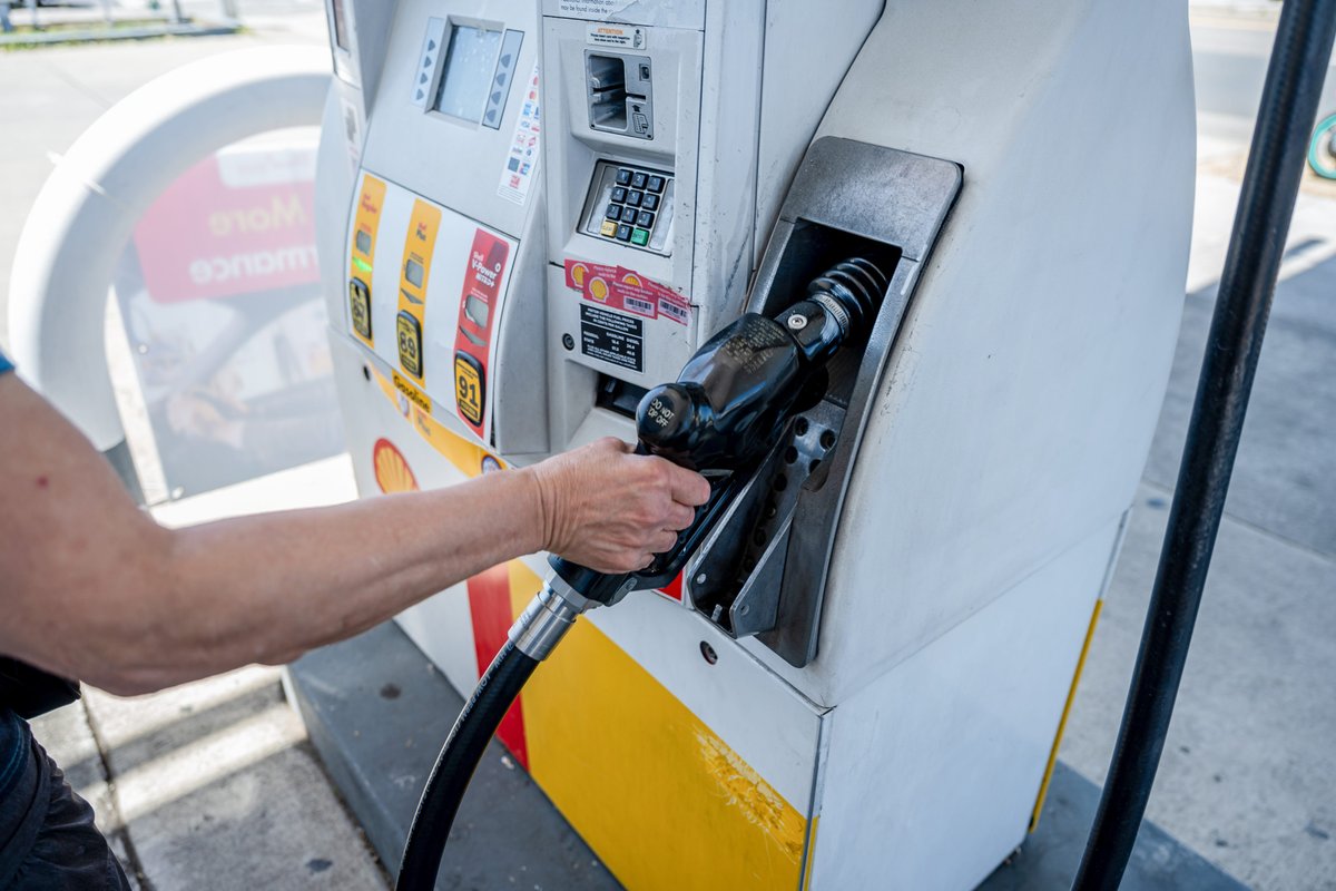 Gas prices drop below $4 a: gallon for the first time in months