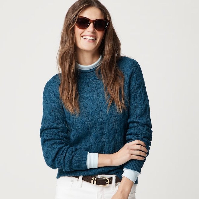 J.Crew Mockneck Kazak Bulundu: 100 Dolar Değeri Sadece 40 Dolar!
