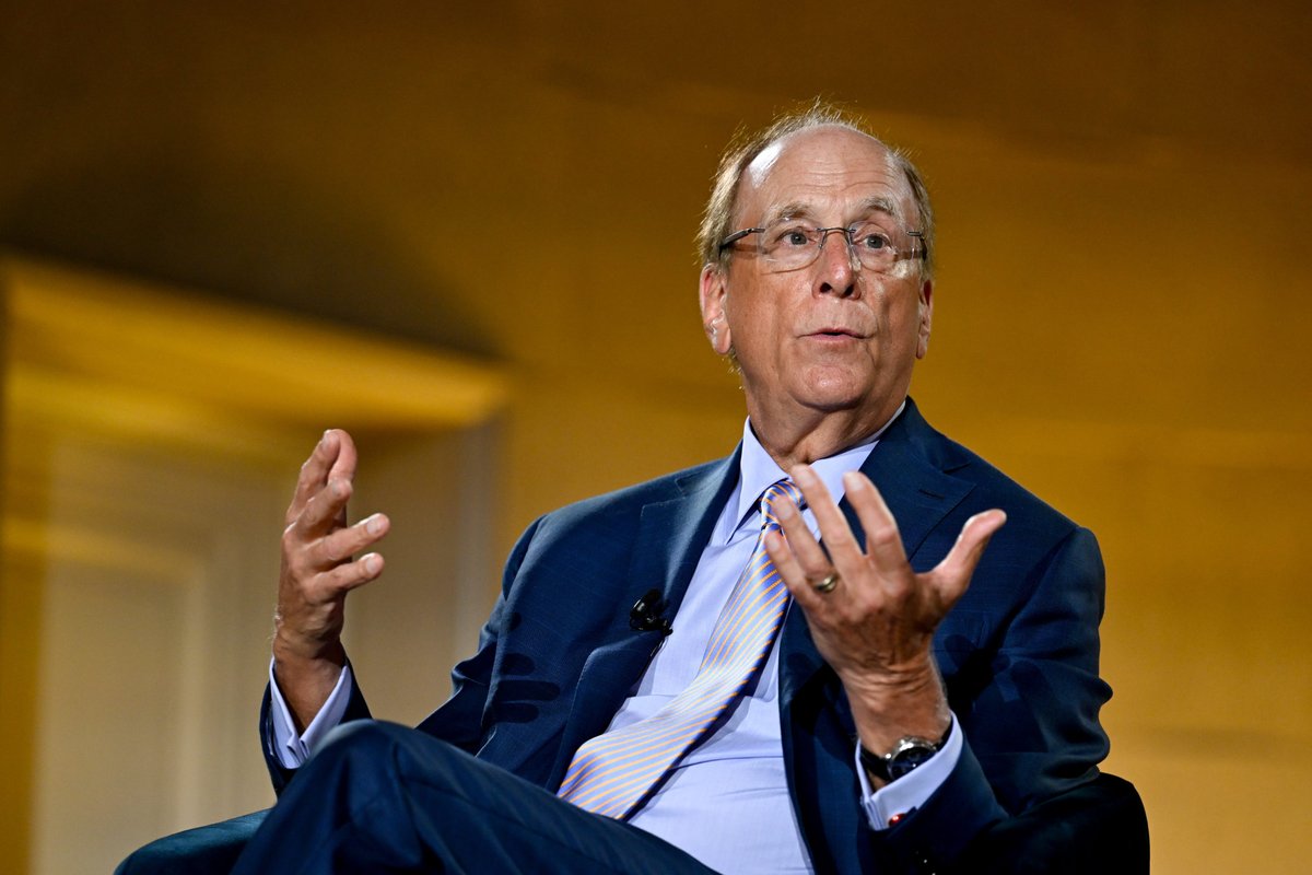 Larry Fink lays out 2 Iran war outcomes: cheaper oil and big growth, or a global recession
