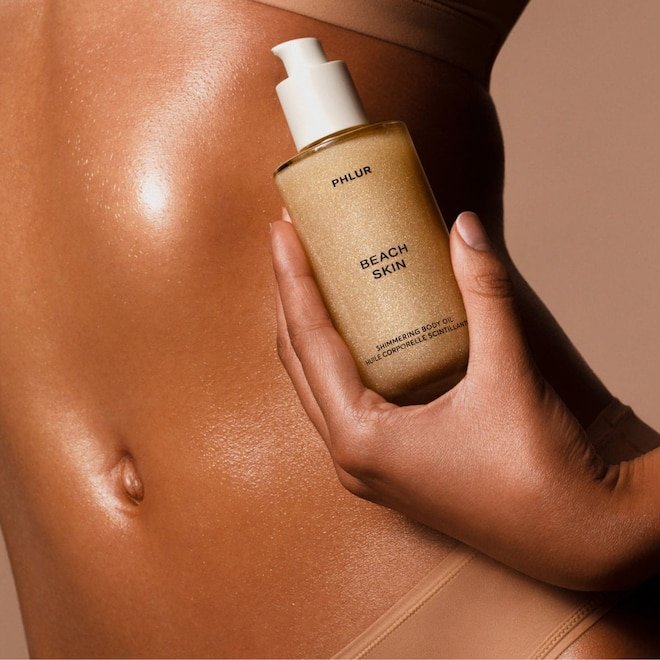 These Shimmering, Firming Body Oils Are About to Take Over Your FYP
