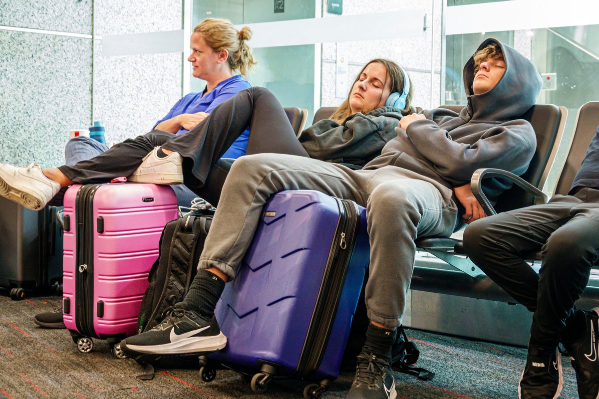 Tampa International Airport takes: aim at your pajamas