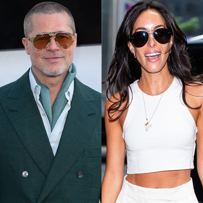 Brad Pitt & Girlfriend Ines de Ramon Make Rare Appearance in Greece