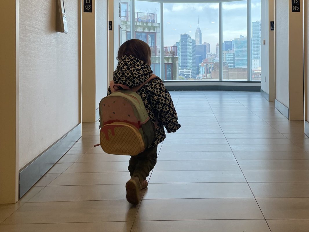 We didn't need childcare, but we still paid $7,500 to send our toddler to a program for 4 hours a week. It helped her build independence.
