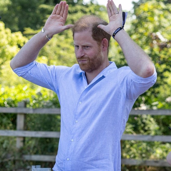 Prince Harry Has Hilarious Mishap: With a Goat During Yoga Session