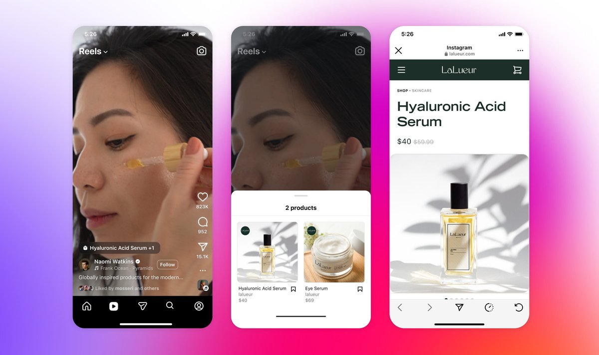 Instagram and Facebook are letting influencers earn a commission from products — again